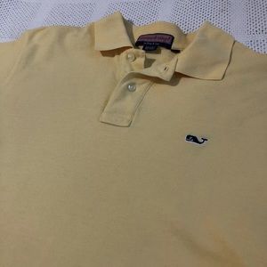 Vineyard Vines Polo Yellow Clean Classy Style